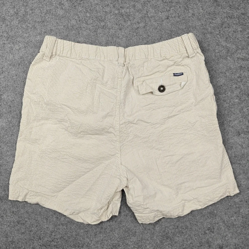 Chubbies Shorts Mens Medium Beige 5.5